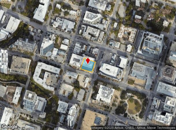  608 W 5Th St, Austin, TX Parcel Map