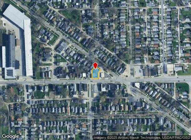  2001 Starr Ave, Toledo, OH Parcel Map