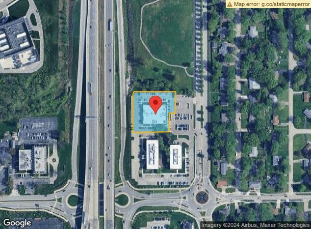  10603 N Meridian St, Carmel, IN Parcel Map