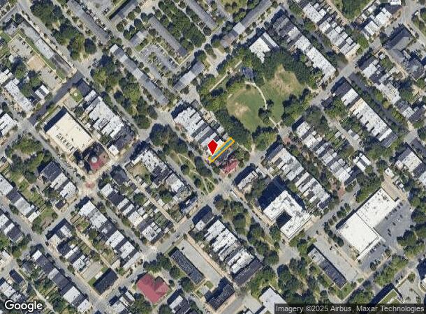  1807 Eutaw Pl, Baltimore, MD Parcel Map