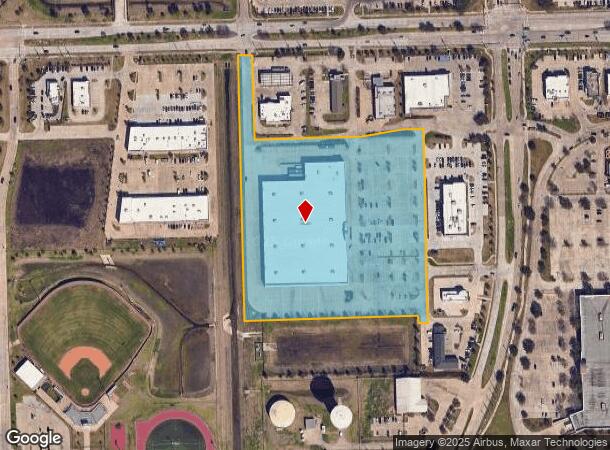 3000 Kirby Dr, Pearland, TX Parcel Map