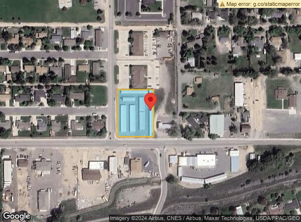  1120 Blackburn St, Cody, WY Parcel Map