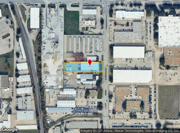 919 N Bowser Rd, Richardson, TX Parcel Map