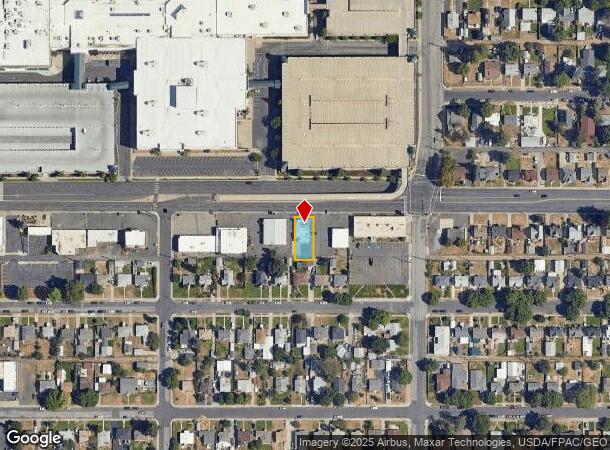 206 E Wellesley Ave, Spokane, WA Parcel Map