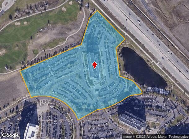390 Interlocken Cres, Broomfield, CO Parcel Map
