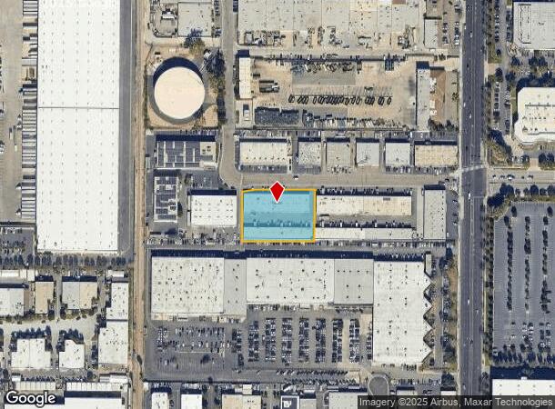 1330 E Saint Andrew Pl, Santa Ana, CA Parcel Map