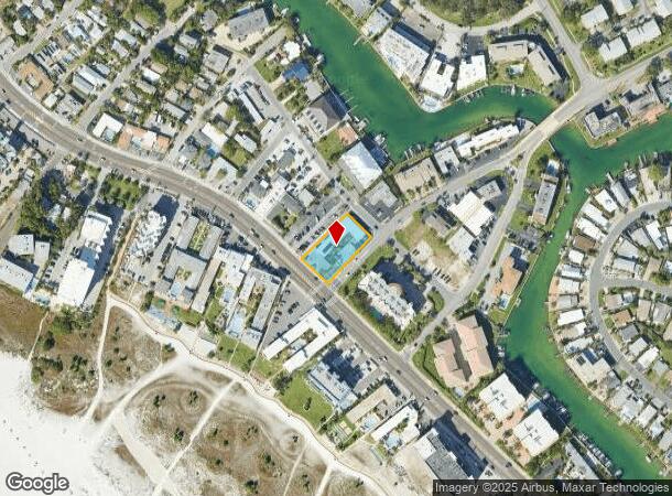  11705 Gulf Blvd, Treasure Island, FL Parcel Map