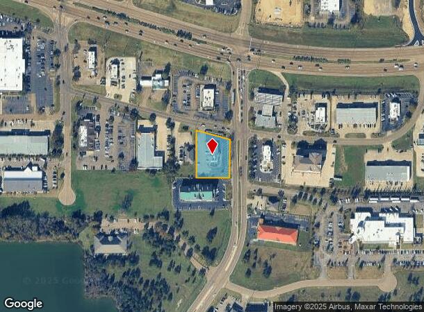 1002 Treetops Blvd, Flowood, MS Parcel Map