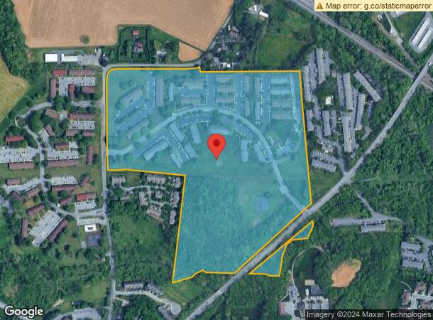  190 Colonial Crest Dr, Lancaster, PA Parcel Map