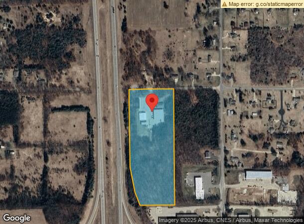  3836 Russell St, Cedar Springs, MI Parcel Map