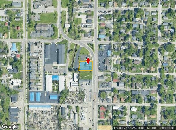  814 S Walnut St, Bloomington, IN Parcel Map