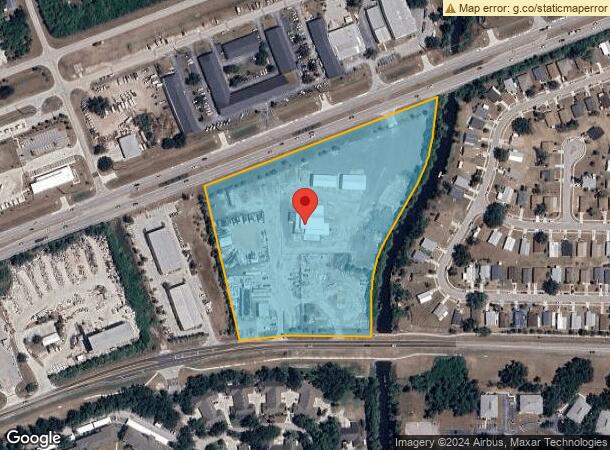  19500 Peachland Blvd, Port Charlotte, FL Parcel Map