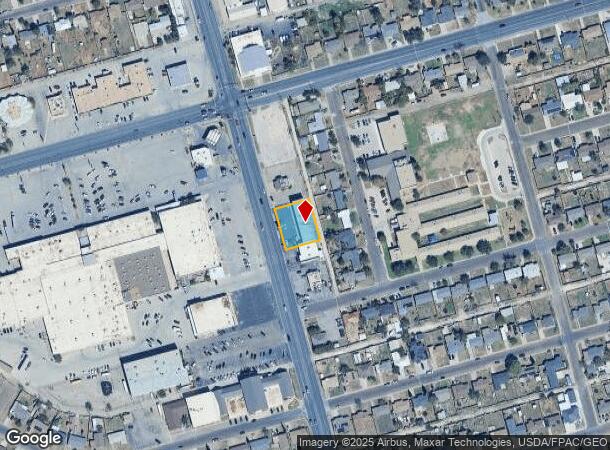  206 N Midkiff Rd, Midland, TX Parcel Map