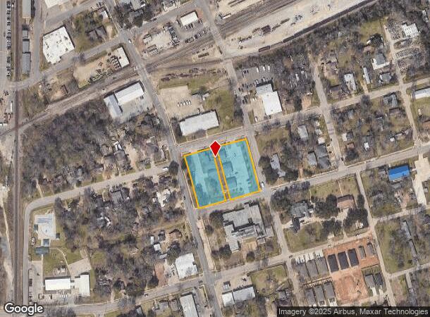 301 Avenue E, Conroe, TX Parcel Map