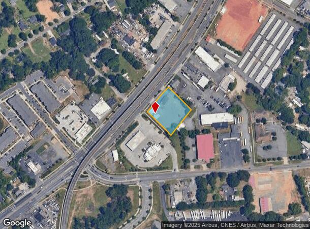  5716 N Tryon St, Charlotte, NC Parcel Map