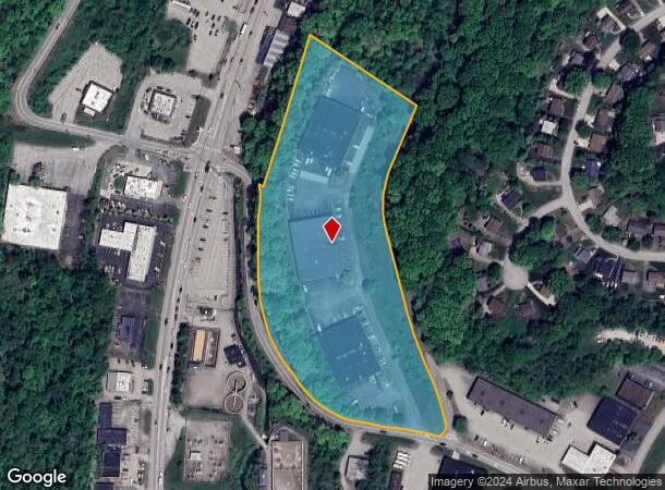  605 Plum Industrial Ct, Pittsburgh, PA Parcel Map