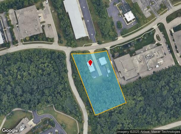 1077 James L Hart Pkwy, Ypsilanti, MI Parcel Map