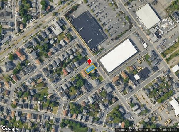  116 Lonsdale St, Fall River, MA Parcel Map