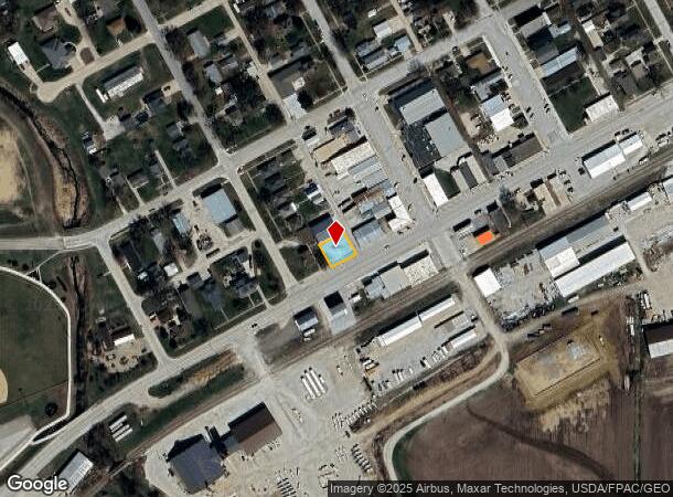 404 Front St, Neola, IA Parcel Map