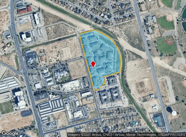 3700 N Edwards St, Midland, TX Parcel Map