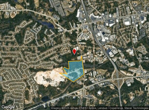  1745 Barton Chapel Rd, Augusta, GA Parcel Map