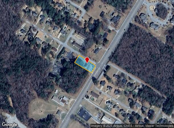 1650 Highway 72 W, Clinton, SC Parcel Map
