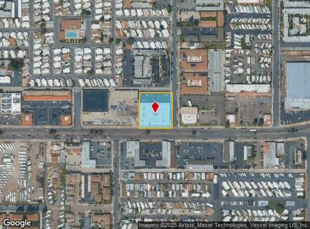  1196 E Main St, El Cajon, CA Parcel Map