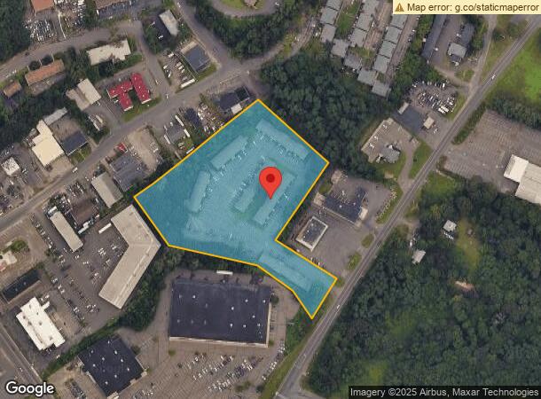  1129 Wolcott St, Waterbury, CT Parcel Map