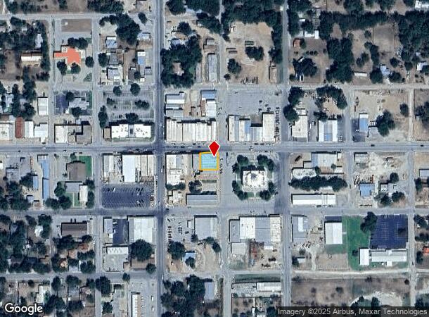 102 S Cherokee St, San Saba, TX Parcel Map