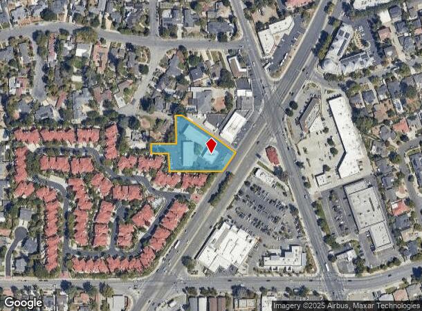  2643 S Bascom Ave, San Jose, CA Parcel Map