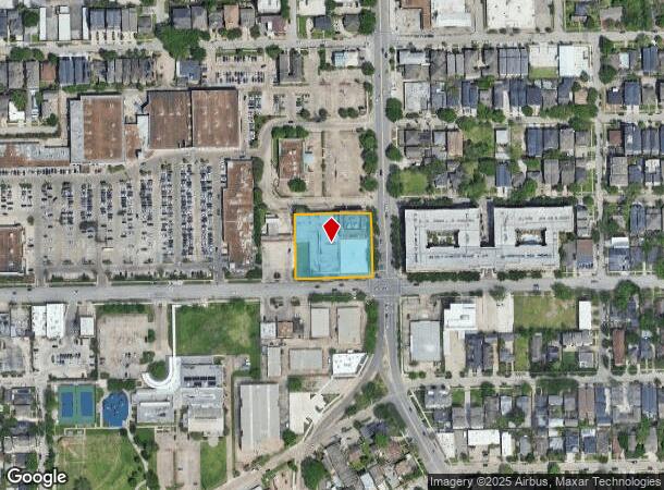  1500 Waugh Dr, Houston, TX Parcel Map