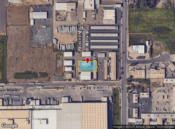  1014 E Walnut Ave, Tulare, CA Parcel Map