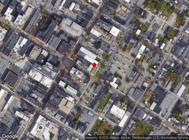  18 E Washington St, Hagerstown, MD Parcel Map