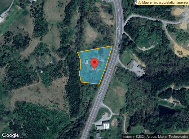  579 Botetourt Rd, Fincastle, VA Parcel Map