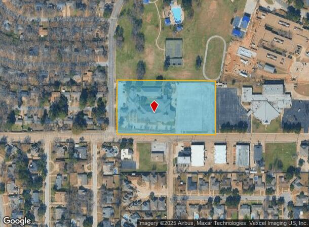 3321 W Park Row Dr, Arlington, TX Parcel Map