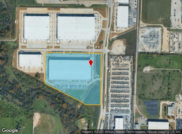 900 S Western Blvd, Denton, TX Parcel Map