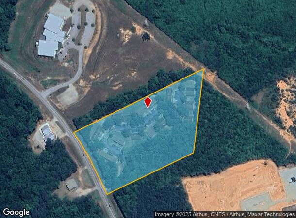  309 Exchange Dr, Laurens, SC Parcel Map