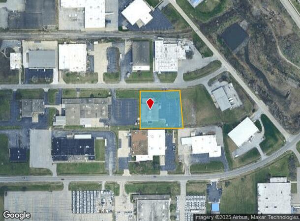 1415 Dividend Rd, Fort Wayne, IN Parcel Map