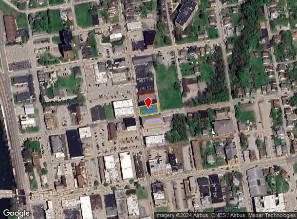  201 N Pittsburgh St, Connellsville, PA Parcel Map