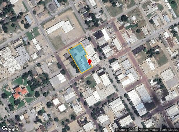 122 W 3Rd Ave, Corsicana, TX Parcel Map
