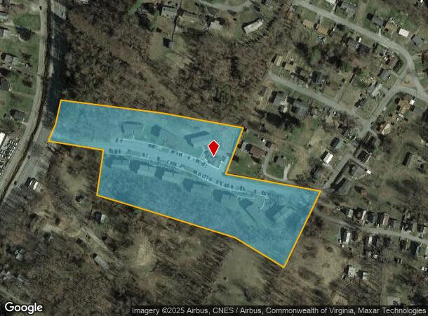 800 Meadowview Dr, Pulaski, VA Parcel Map