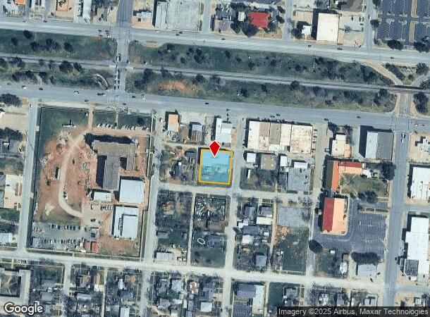 126 Palm St, Abilene, TX Parcel Map