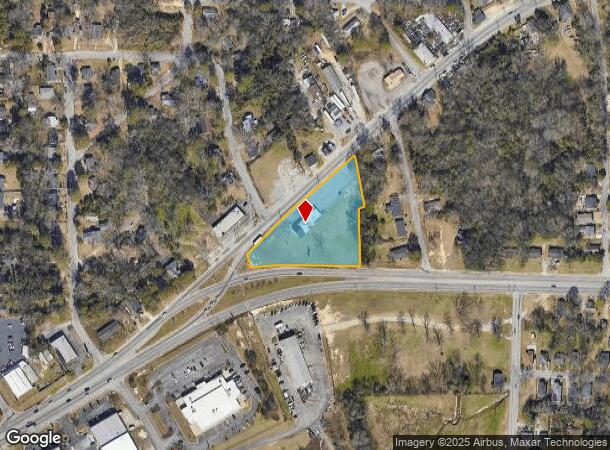  3075 Mercer University Dr, Macon, GA Parcel Map