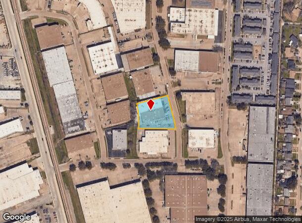  11221 Gemini Ln, Dallas, TX Parcel Map