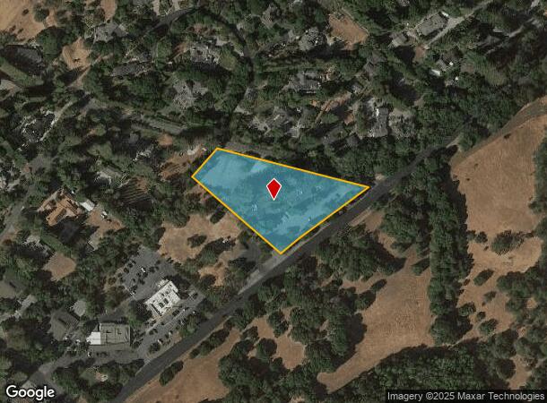  4370 Alpine Rd, Portola Valley, CA Parcel Map