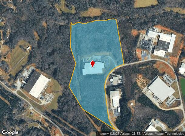 465 Clary Connector Ext, Eastanollee, GA Parcel Map