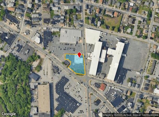 910 Pleasant St, Fall River, MA Parcel Map