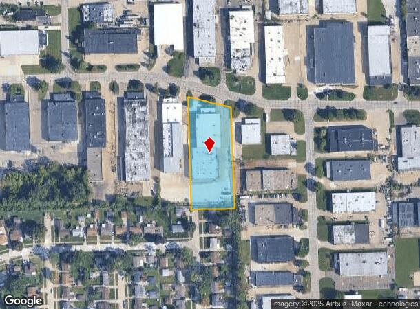 17480 Malyn Blvd, Fraser, MI Parcel Map