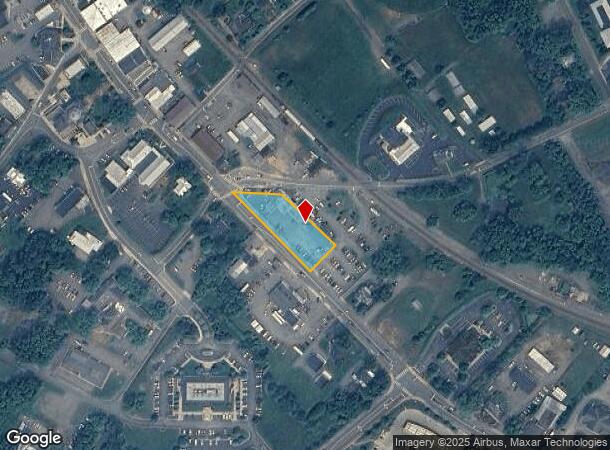 201 E East Main St, Louisa, VA Parcel Map