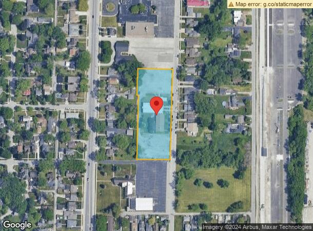  7142 Meadow Ln, Hammond, IN Parcel Map